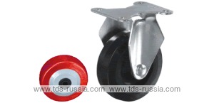 Колесо неповоротное Lema CE1-PU-75-55-4
