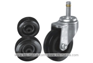 Колесо поворотное со штырем Lema CE4-PL-65-45-3